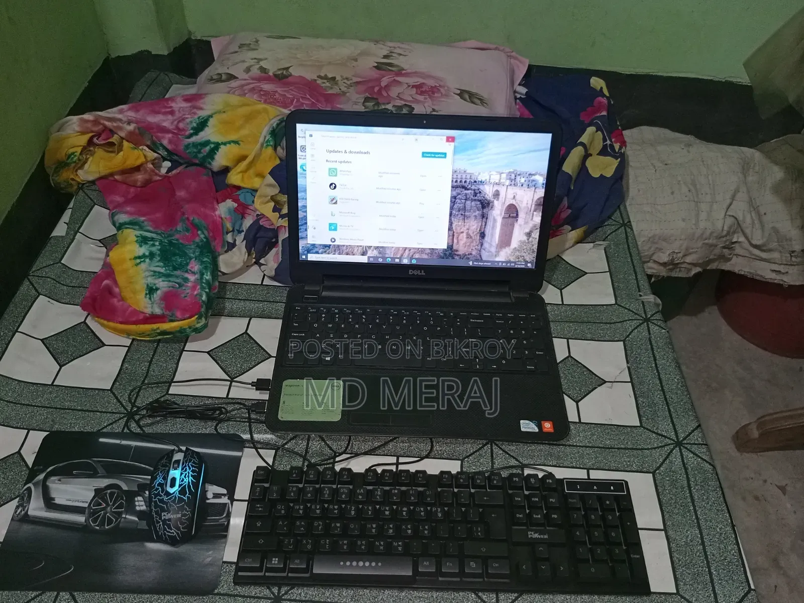 Laptop Dell Inspiron 15 3521 2GB Intel Pentium SSD 128GB