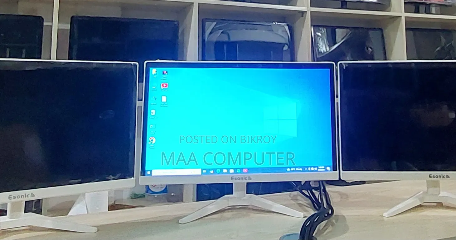 Borderless Type 19 Inch Esonic Led Monitor (With Replacement Warranty)
