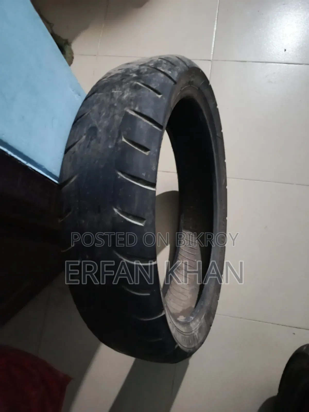 Old 4V Bike Tire