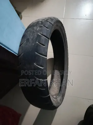 Old 4V Bike Tire