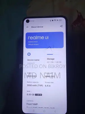 Realme 8 5G 128 GB Black