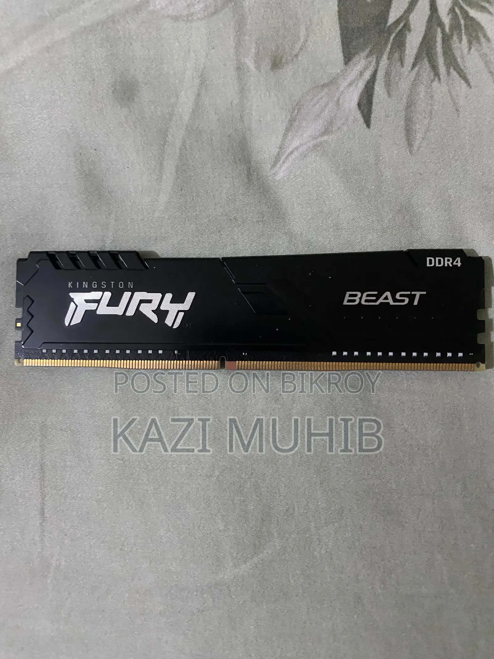 Kingston Fury DDR4 8GB RAM