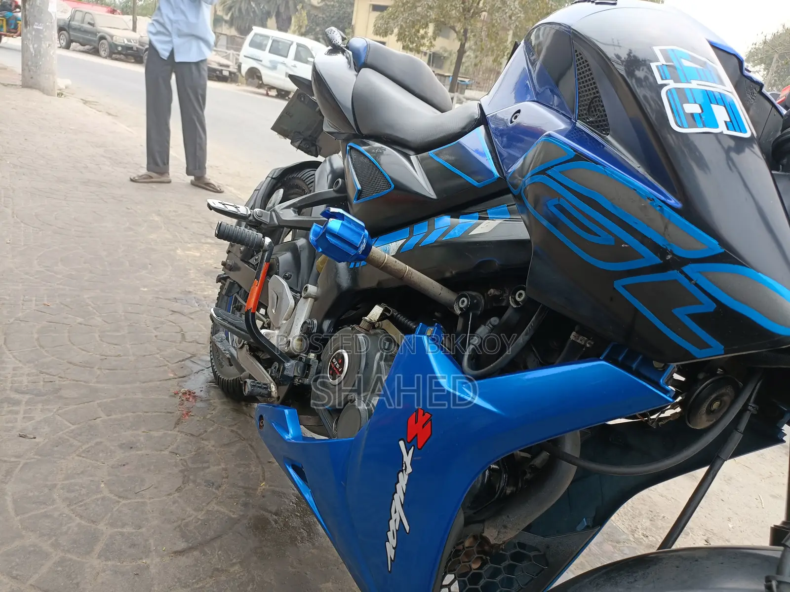 বাজাজ পালসার এনএস ১৬০ ২০২০ নীল