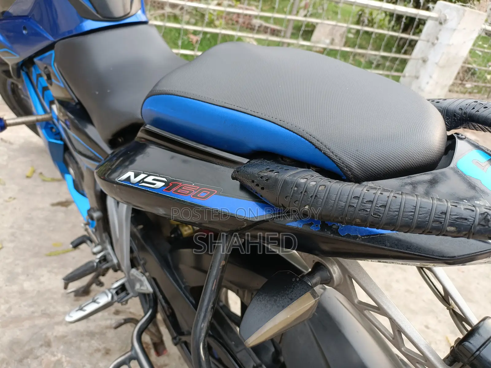 বাজাজ পালসার এনএস ১৬০ ২০২০ নীল