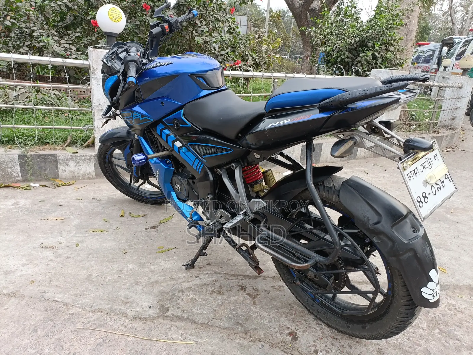বাজাজ পালসার এনএস ১৬০ ২০২০ নীল