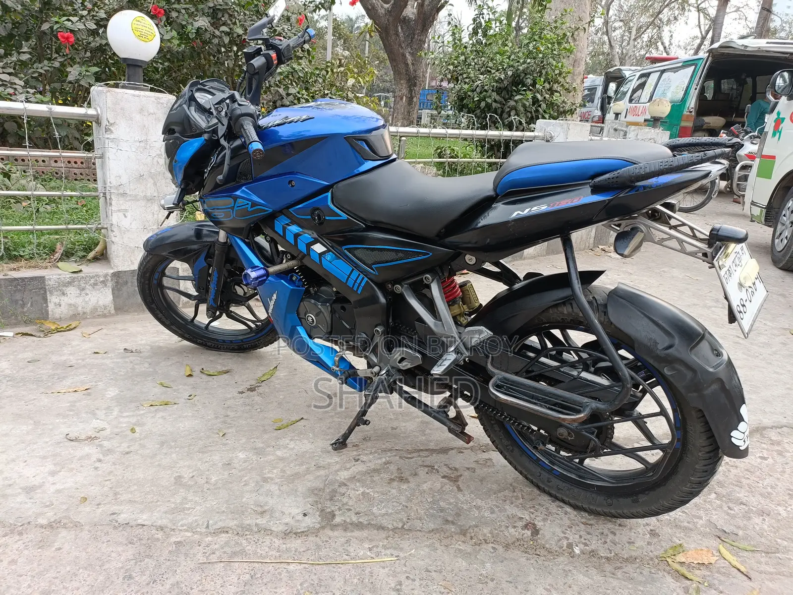 বাজাজ পালসার এনএস ১৬০ ২০২০ নীল
