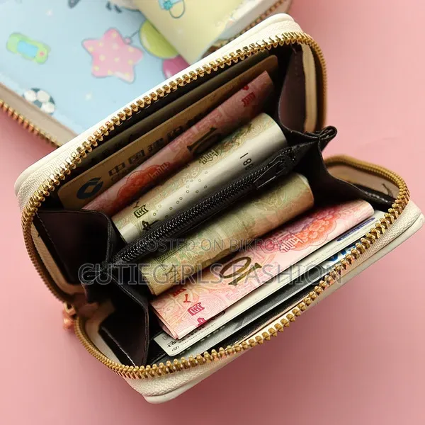Free Gift With Keychain!!! High Quality Girls Coin Purse