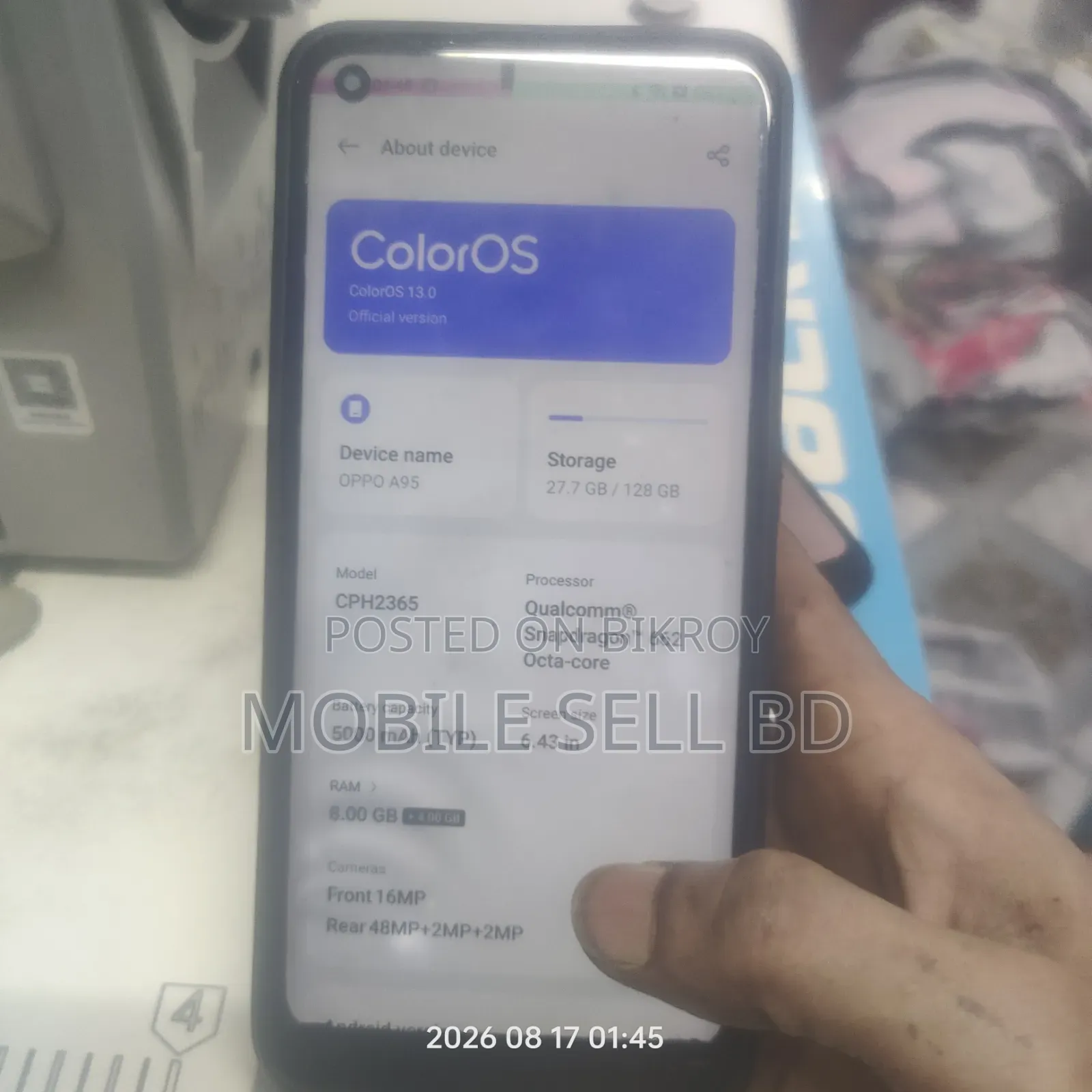 Oppo A95 128 GB Black