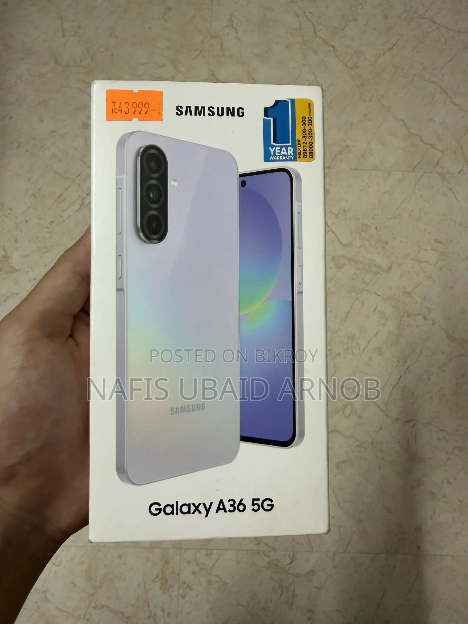 Samsung Galaxy A36 128 GB White