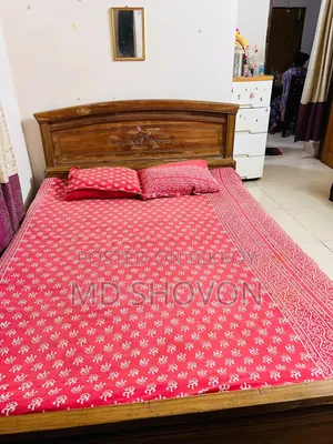 শেগুন কাঠের খাট বিক্রি হবে