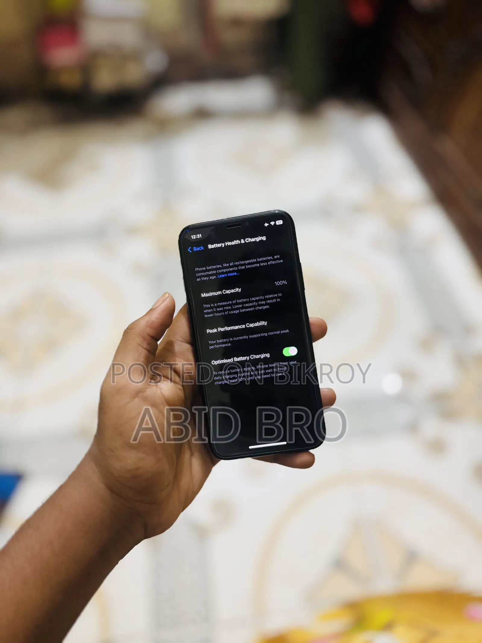 Apple iPhone X 64 GB Black