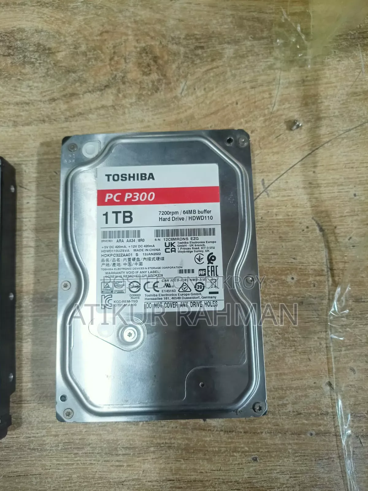HDD 1tb Toshiba