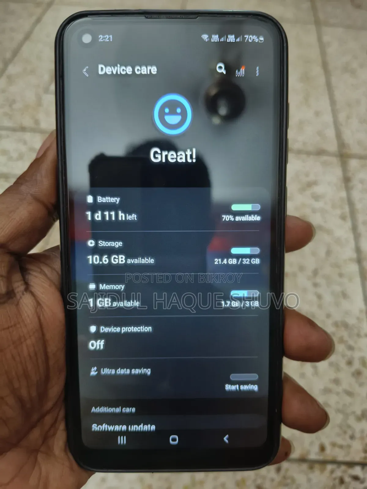 Samsung Galaxy M11 32 GB Blue