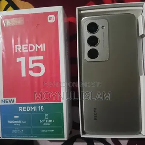 জিয়াওমি রেডমি ১৫ ১২৮ জিবি গ্রে