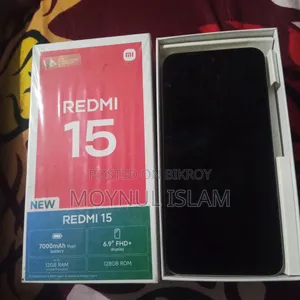জিয়াওমি রেডমি ১৫ ১২৮ জিবি গ্রে