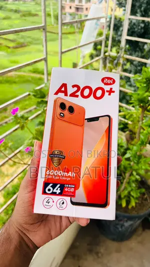 নতুন আইটেল এ২০০+ ৬৪ জিবি অরেঞ্জ