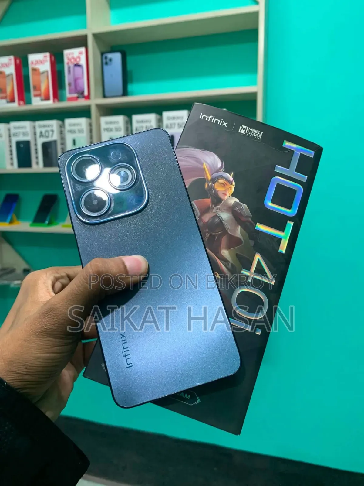 ইনফিনিক্স হট ৪০আই ১২৮ জিবি ব্লু