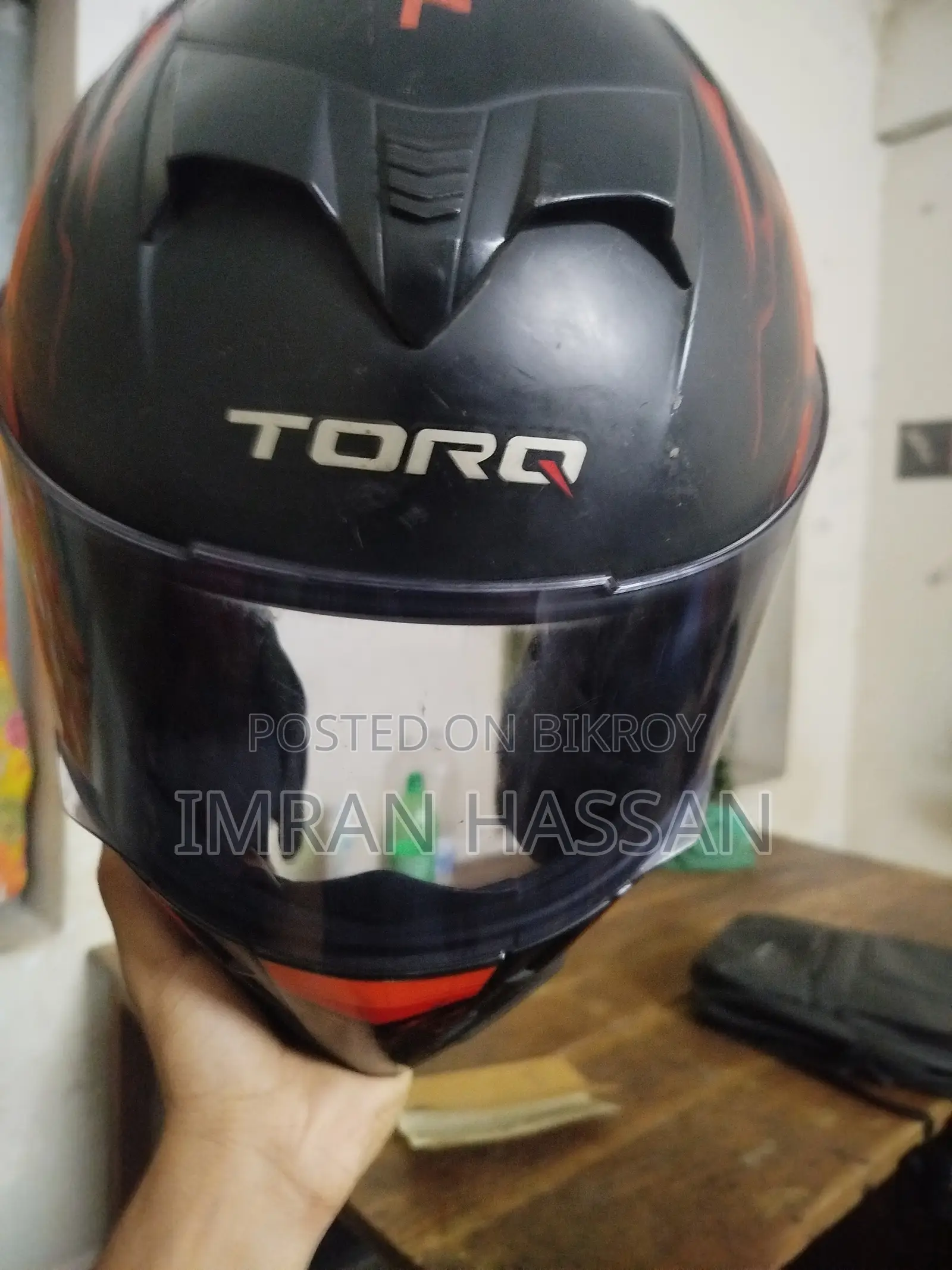 মোটরসাইকেল হেলমেট (TORQ )