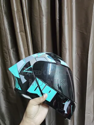 Steelbird SBA 20 Black Visor Full Face Flip Up Helmet