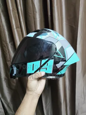 Steelbird SBA 20 Black Visor Full Face Flip Up Helmet