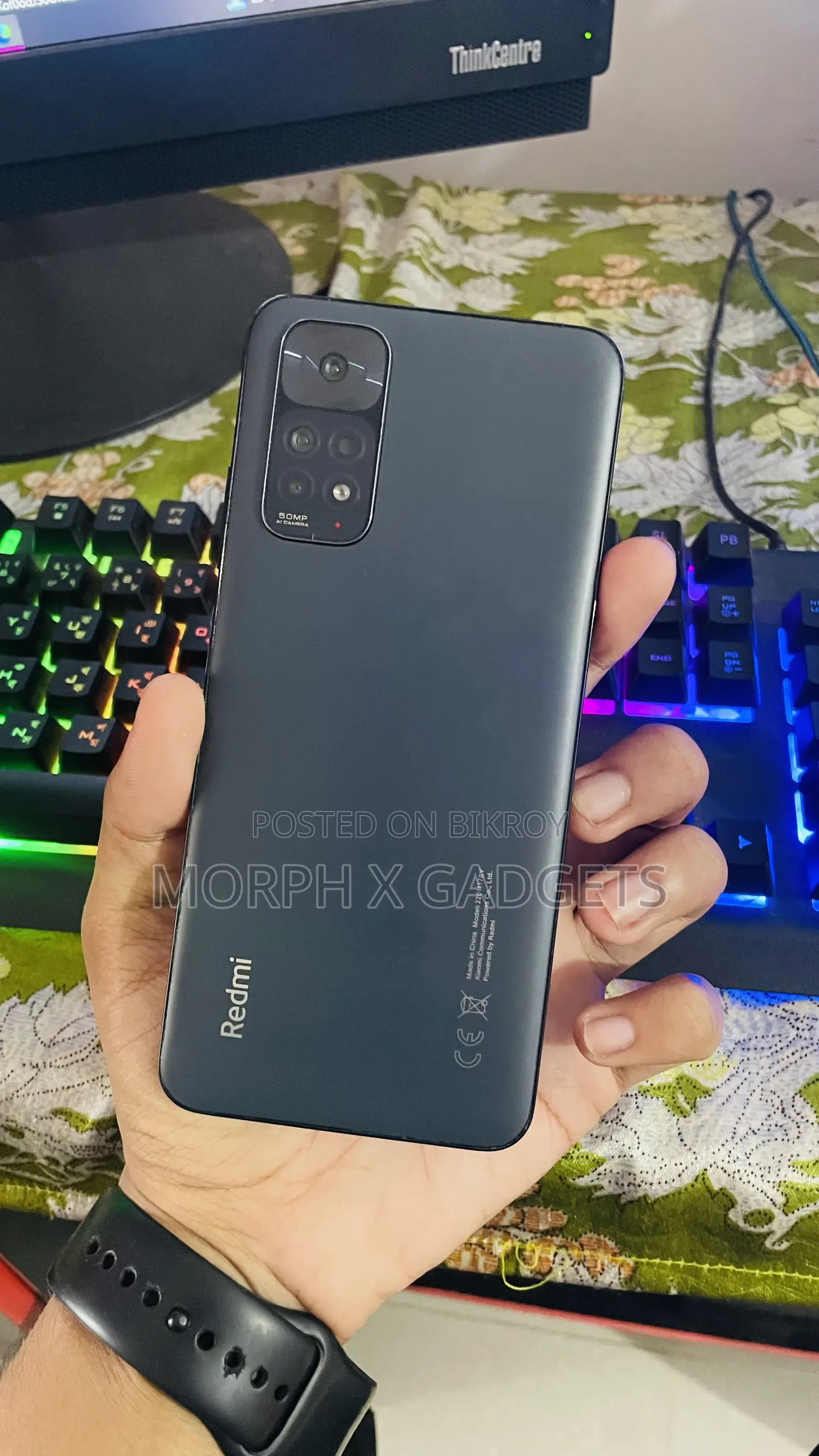 শাওমি রেডমি নোট ১১ ১২৮ জিবি কালো