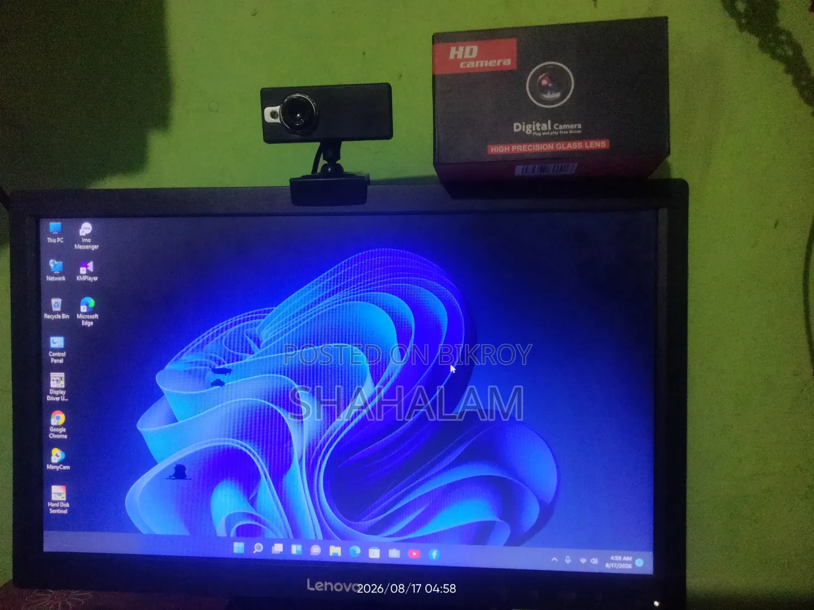 Desktop Computer Gigabyte 4GB Intel Core I3 SSHD+SSD 128GB