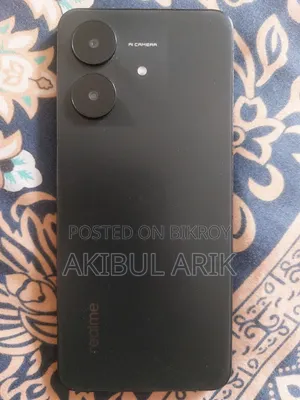 রিয়েলমি নোট ৬০এক্স ৬৪ জিবি কালো
