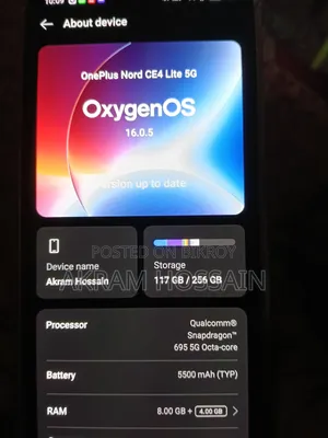 OnePlus Nord CE4 Lite 256 GB Silver