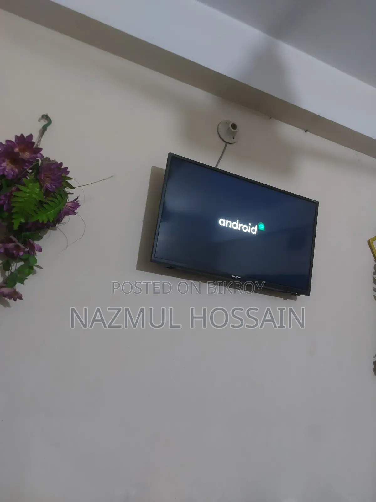 কোনো সমস্যা নেই ওয়ালটন টিভির কাগজপত্র সবকিছু আছে