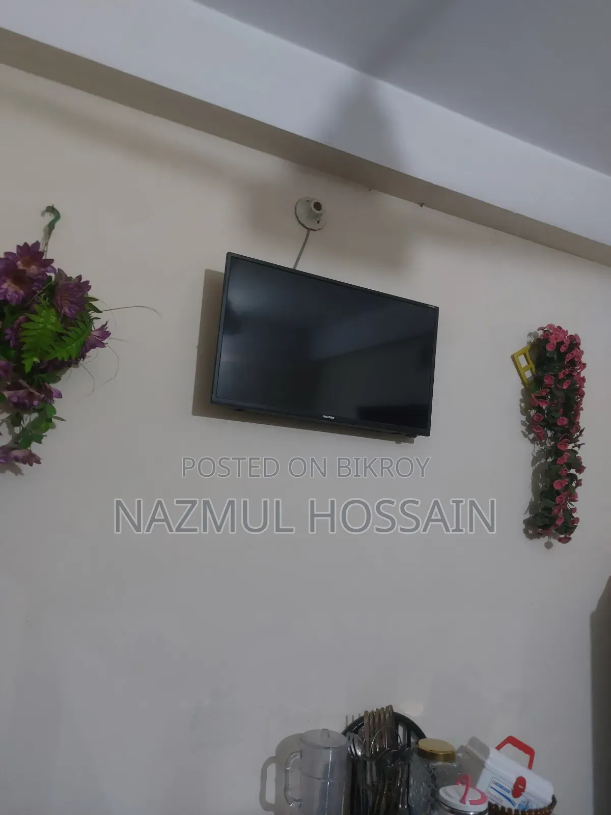 কোনো সমস্যা নেই ওয়ালটন টিভির কাগজপত্র সবকিছু আছে