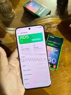 ইনফিনিক্স হট ৬০ প্রো+ ২৫৬ জিবি ব্ল্যাক