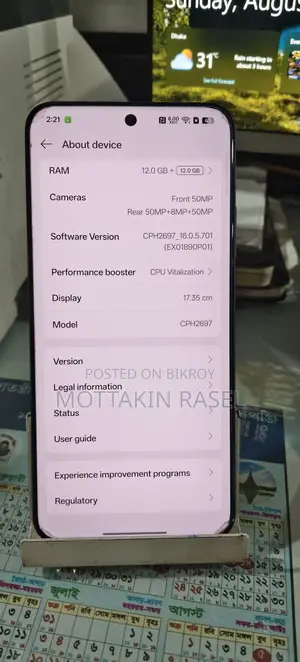 Oppo Reno 256 GB Gray