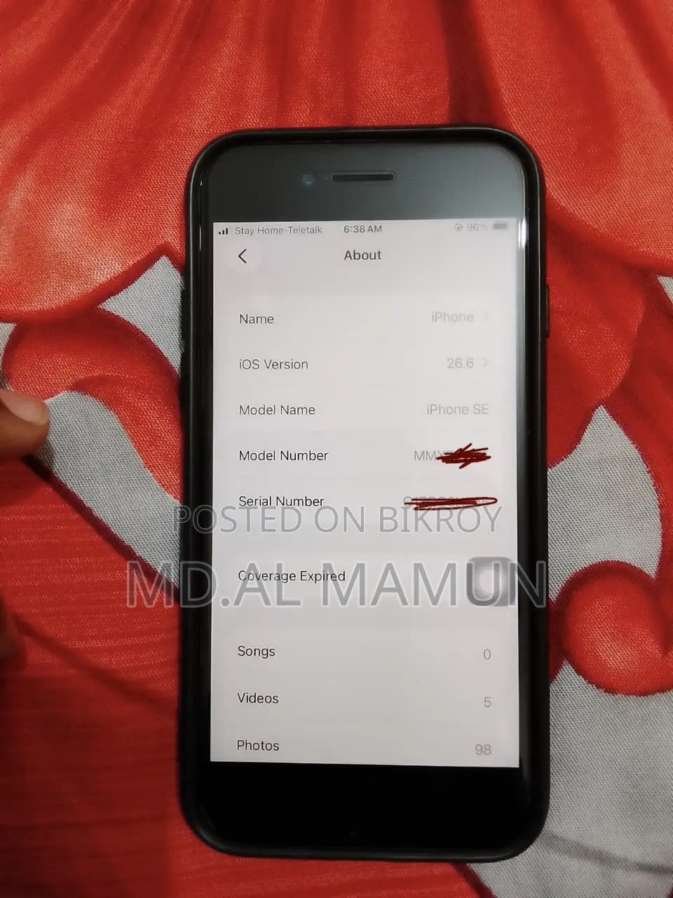 Apple iPhone SE (2022) 64 GB Red