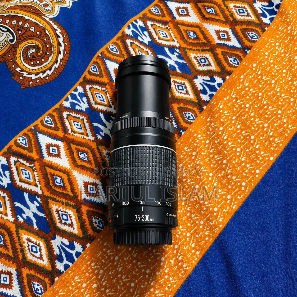 Canon 600d With Lens 75/300