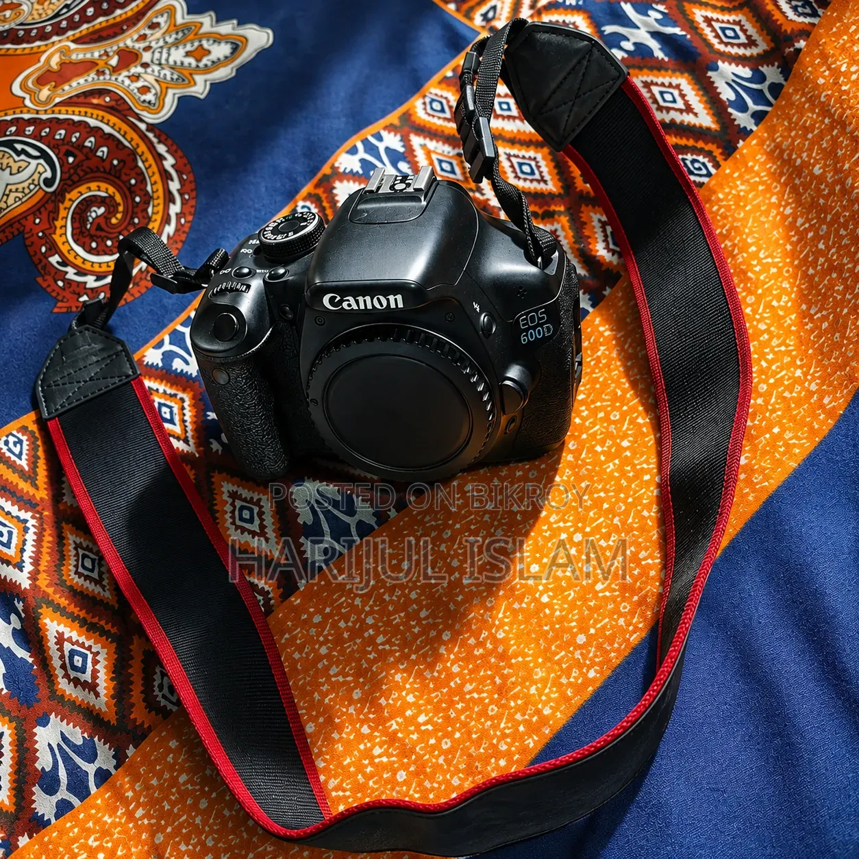 Canon 600d With Lens 75/300
