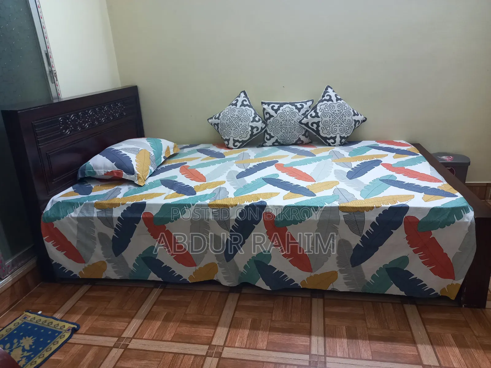 Fresh Bed with Mattress for Sale