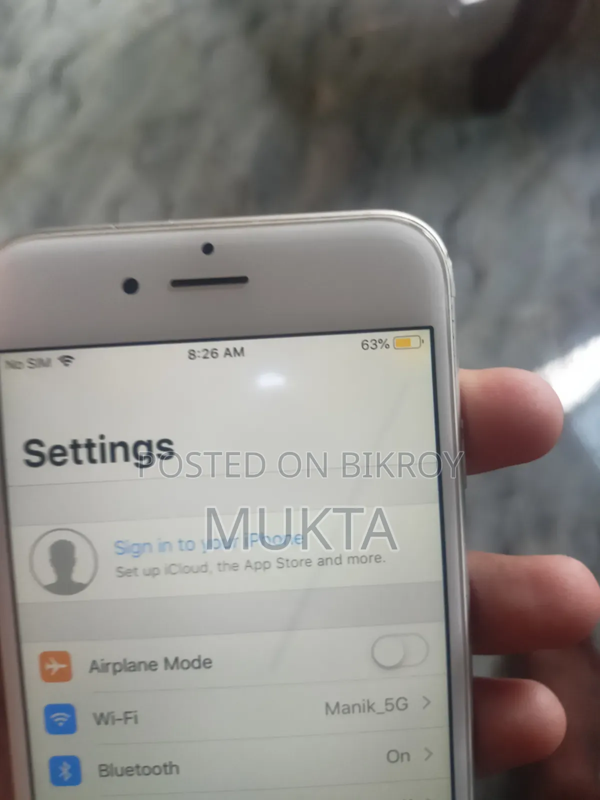 Apple iPhone 6 64 GB Silver