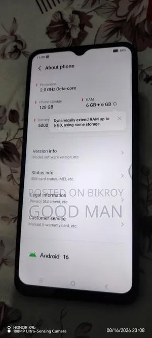Vivo Y18 128 GB Black