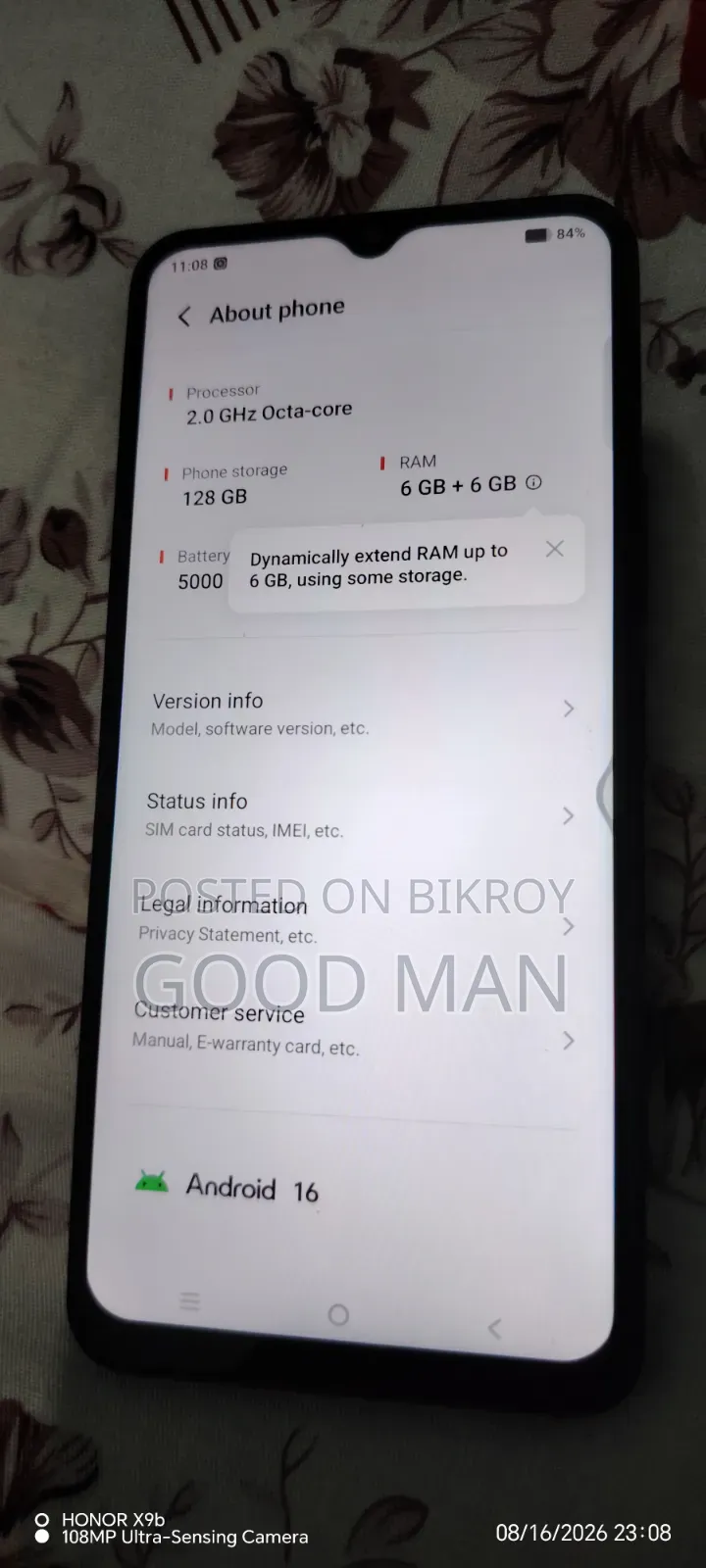 Vivo Y18 128 GB Black