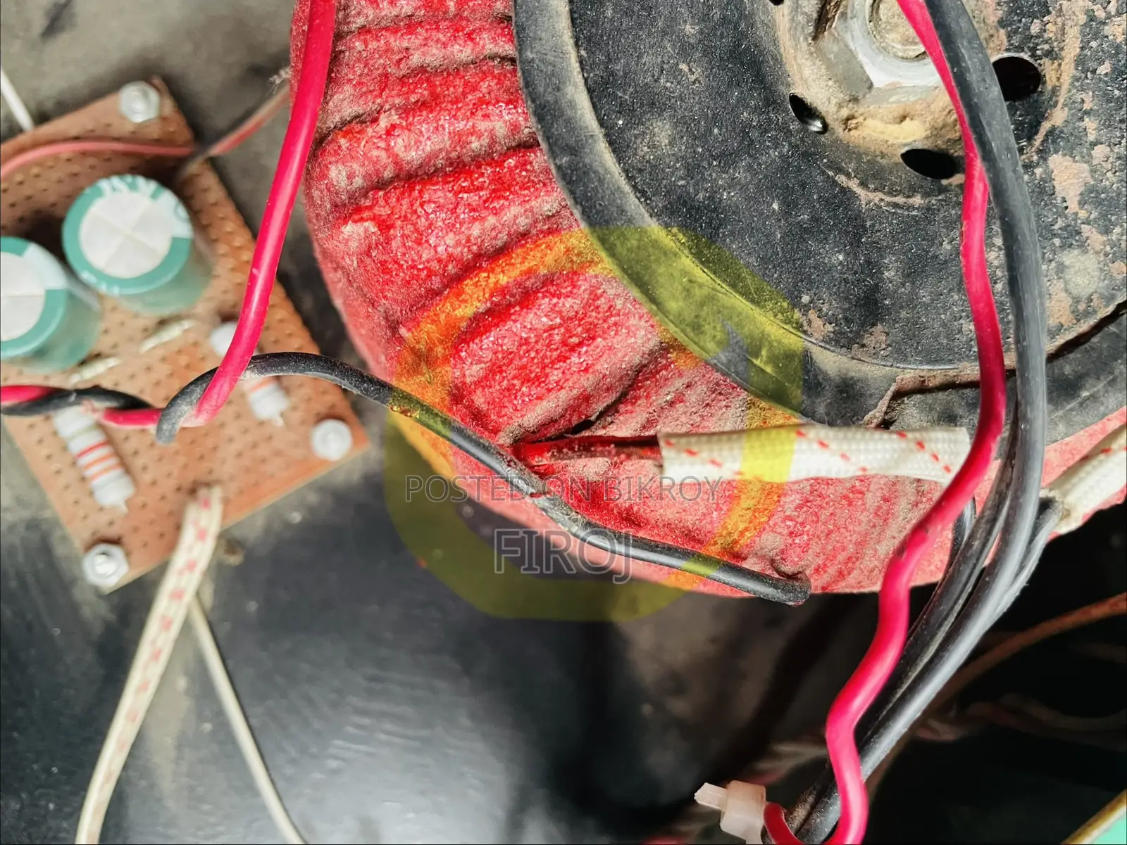 This amplifier will be sold in fresh condition.