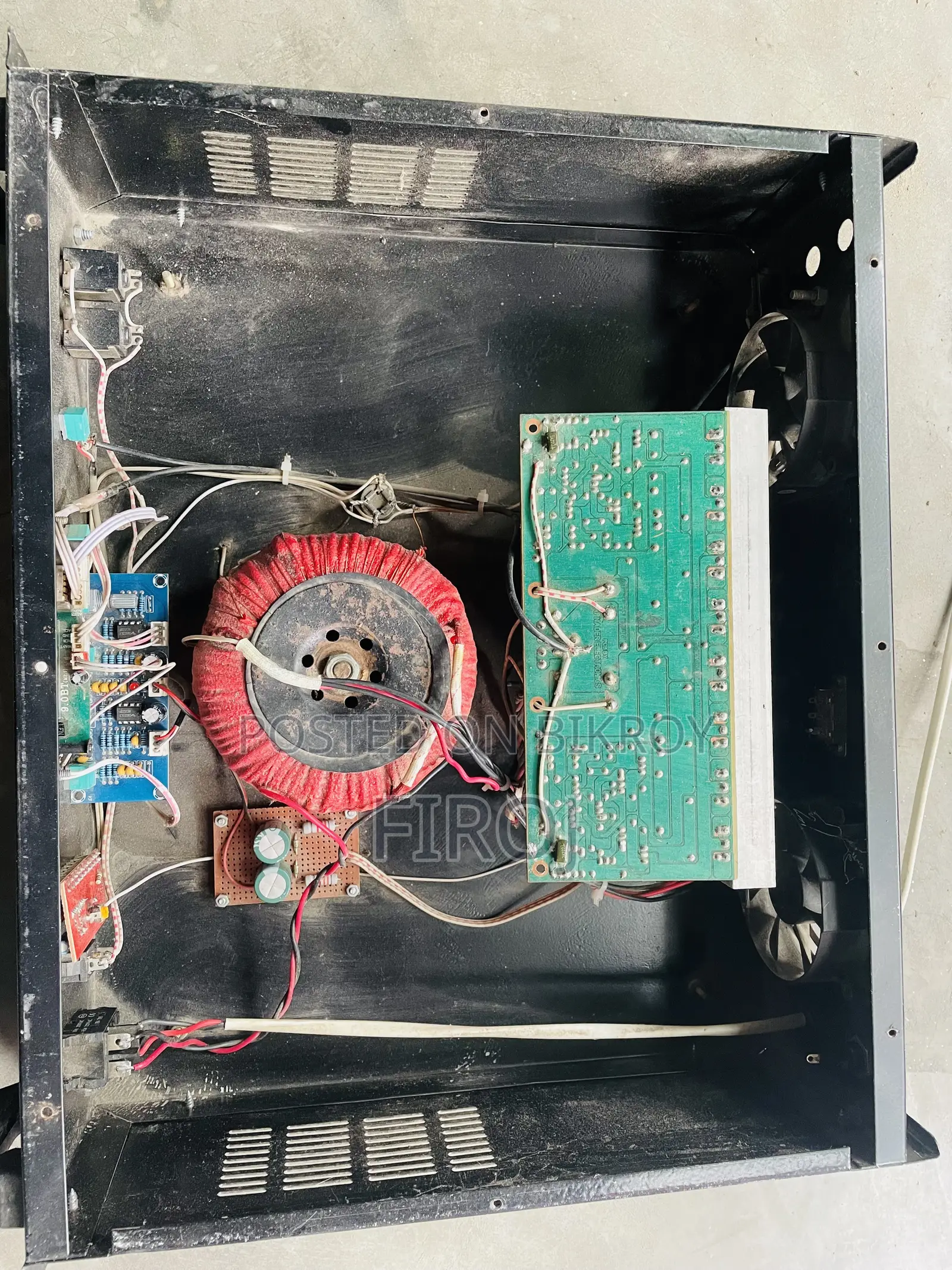 This amplifier will be sold in fresh condition.