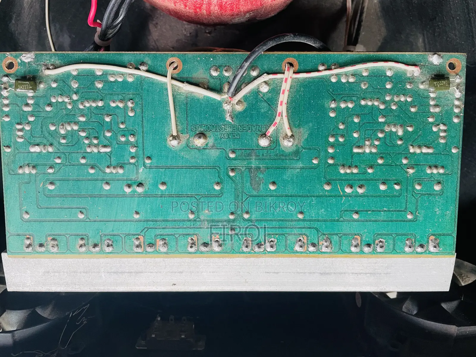 This amplifier will be sold in fresh condition.