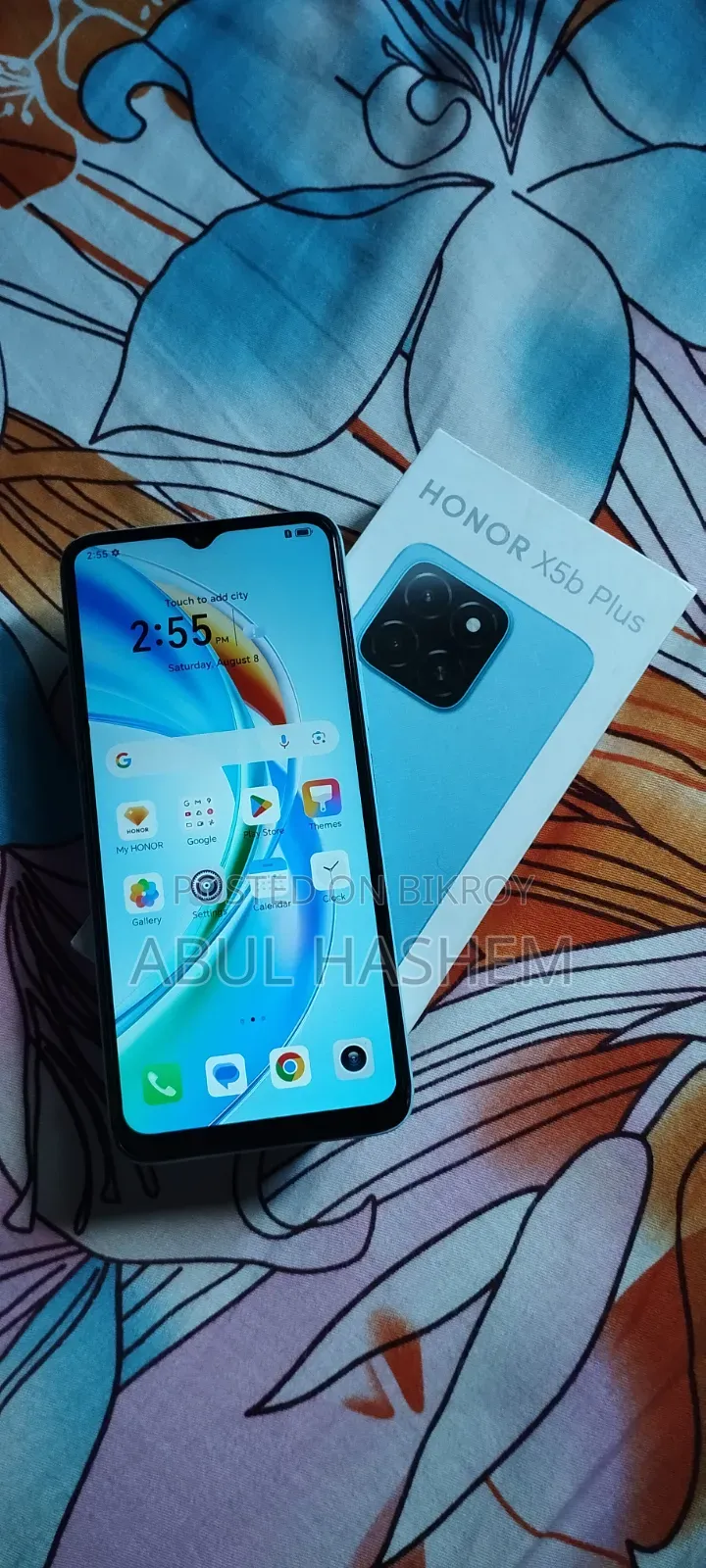 হনর এক্স৫বি প্লাস ১২৮ জিবি ব্লু