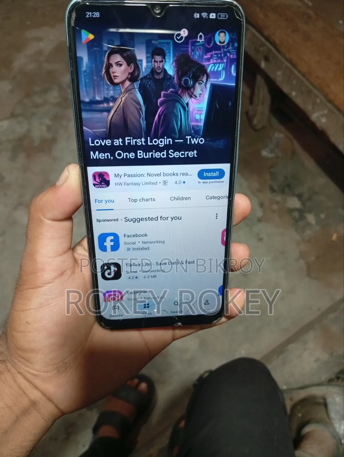 Oppo A77 128 GB Blue