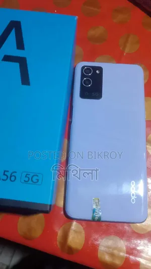 নতুন অপ্পো এ৫৬ ৫জি ২৫৬ জিবি পিংক