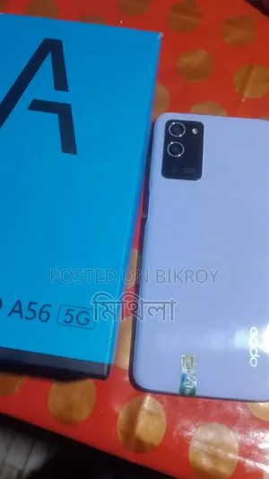 নতুন অপ্পো এ৫৬ ৫জি ২৫৬ জিবি পিংক