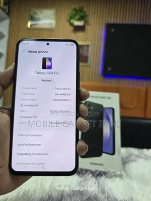 স্যামসাং গ্যালাক্সি A54 5G ১২৮ জিবি ব্ল্যাক