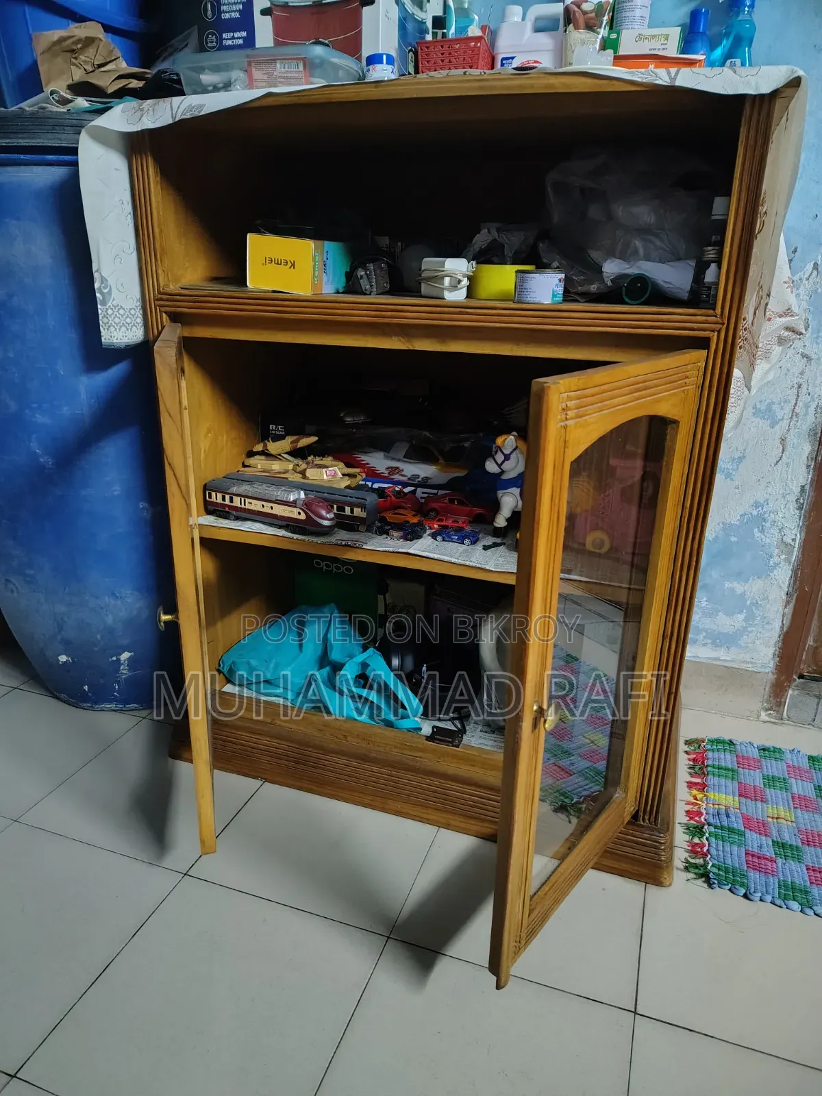 Teak Wood Trolley