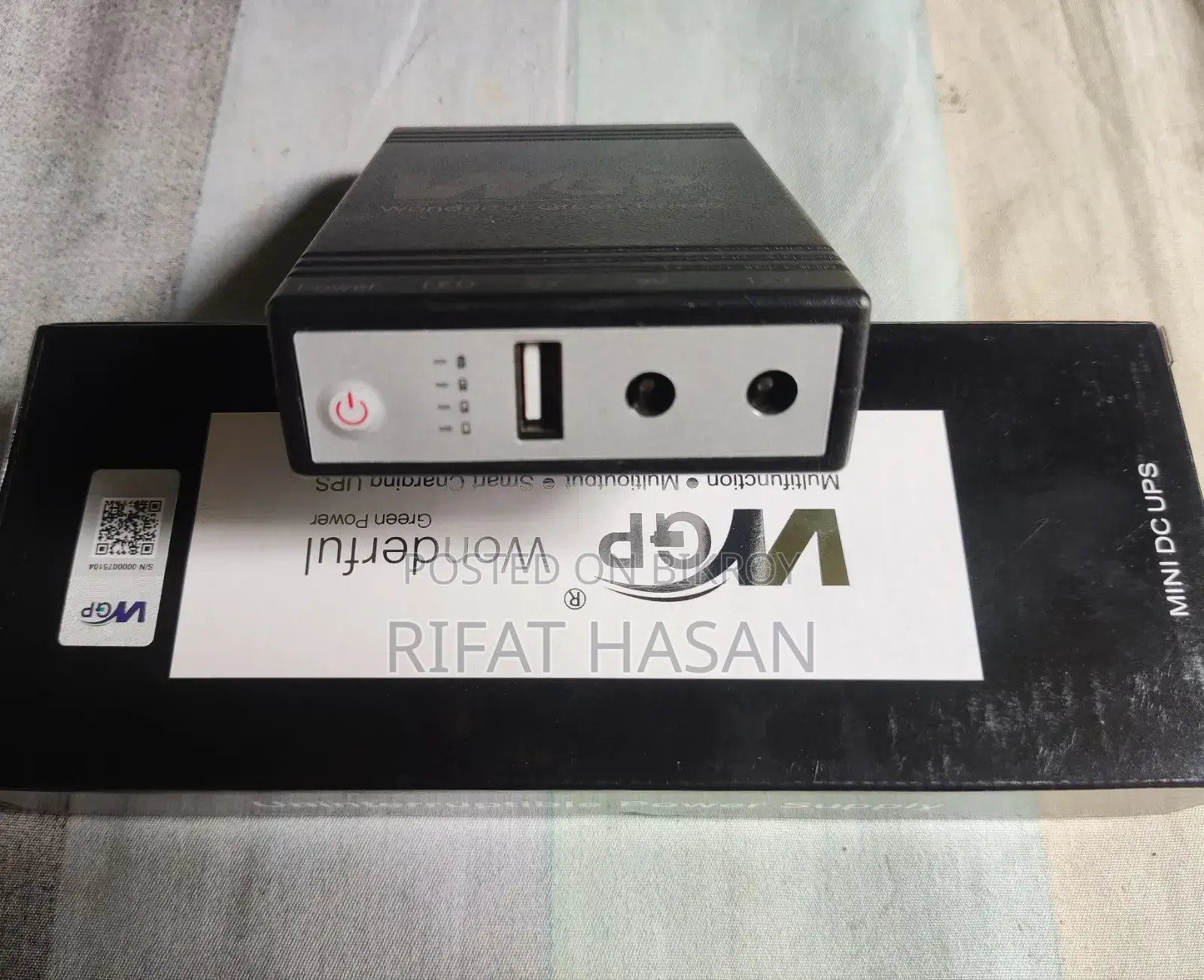 ডব্লিউজিপি ইউপিএস ১০,০০০ এমএএইচ