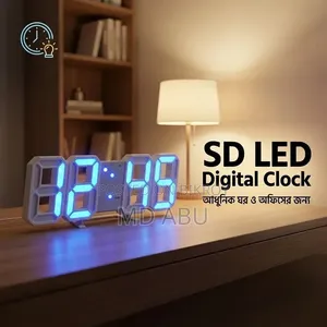 3D LED Digital Lighting Clock